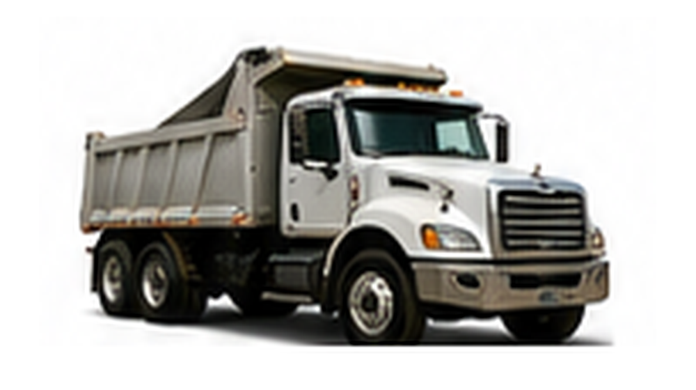 Commercial dump truck for construction and municipal work